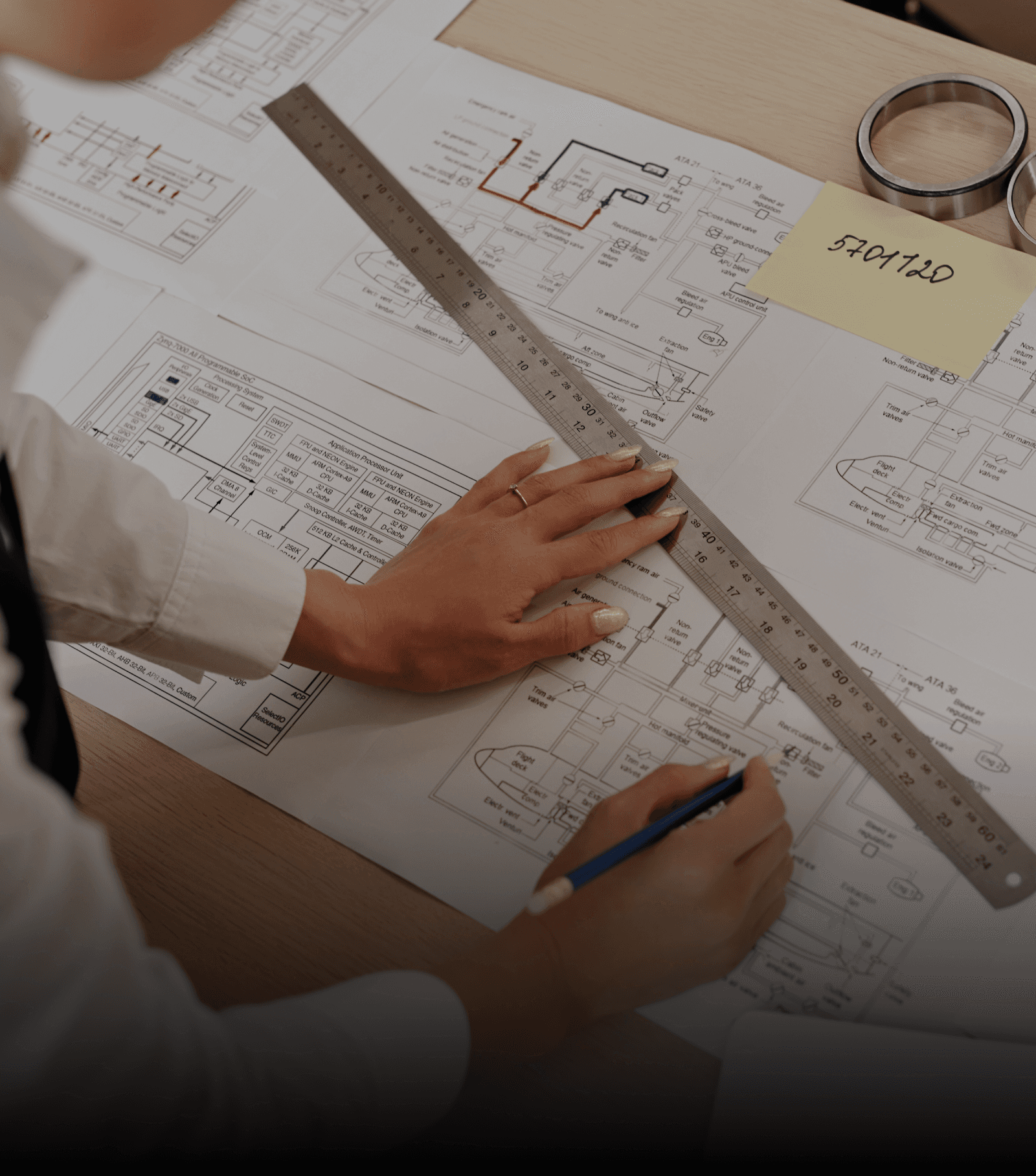 theTakeoff.ai extracting quantities from a drawing, discipline by discipline